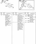 Crankshaft Diagram and Parts List for 185432-0571-E1  Briggs and Stratton Engine